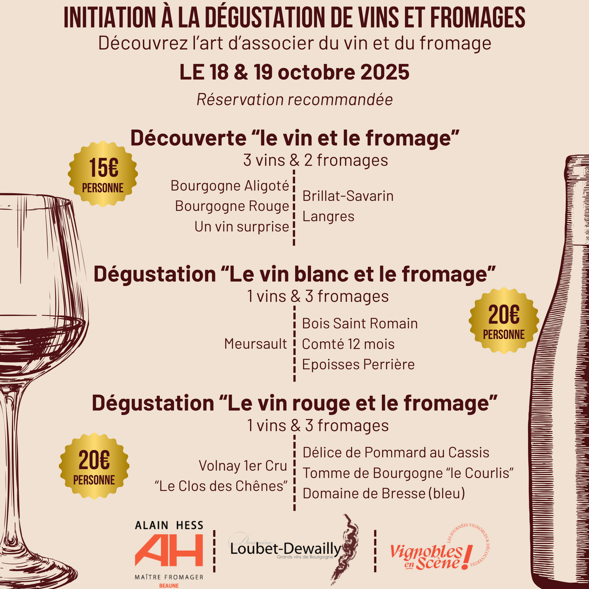 Affiche Vins en Scène 2025